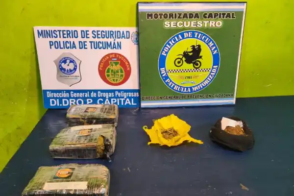 Hallan droga en la casa de un miembro de Los Gardelitos