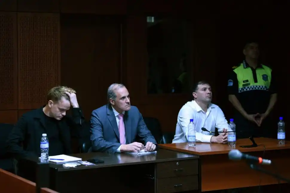 IMPUTADOS. Franco Trapani (izquierda) y Álvaro Rodríguez (derecha) fueron representados por Alfredo Falú.