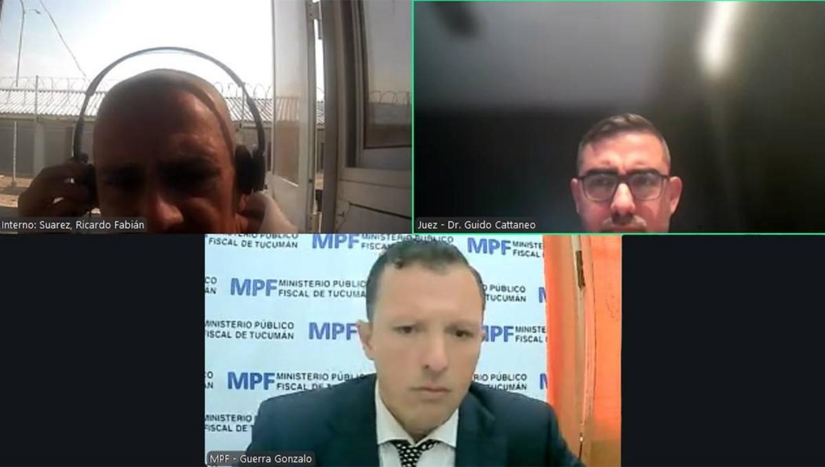 AUDIENCIA. Suárez aceptó el juicio abreviado y la condena de la Justicia.