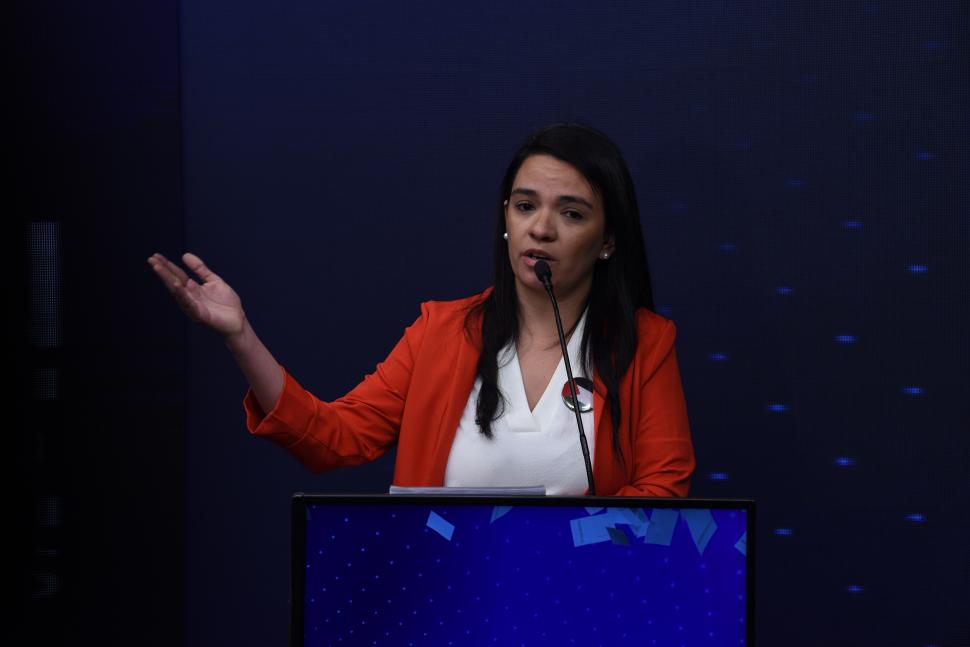 DESDE LA IZQUIERDA. El FIT-U que lidera Arreguez se opone a Milei.