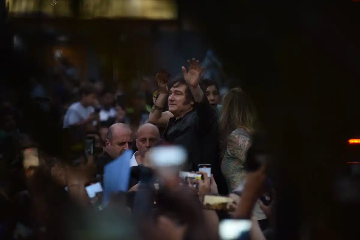 JAVIER MILEI. El Presidente se encuentra en Tucumán para apoyar a los candidatos de LLA.