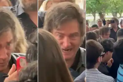 Ovación, selfies y cánticos: así fue la llegada de Javier Milei a Tucumán