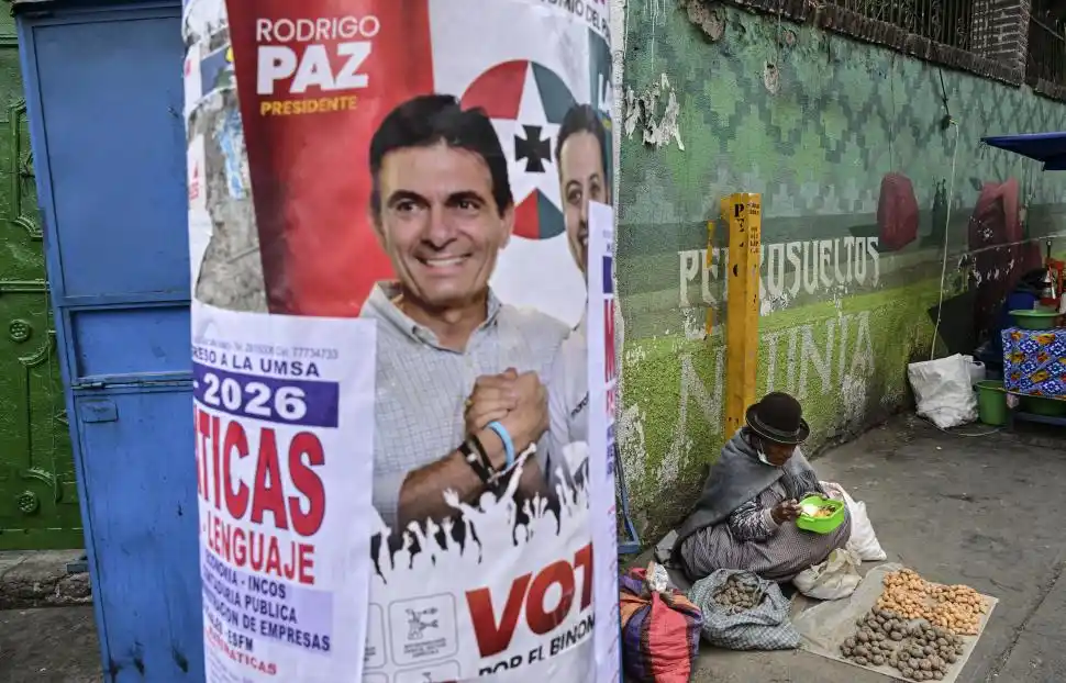 CAMBIOS. La campaña se desarrolla también en las paredes de El Alto, la ciudad con fuerte presencia indígena.