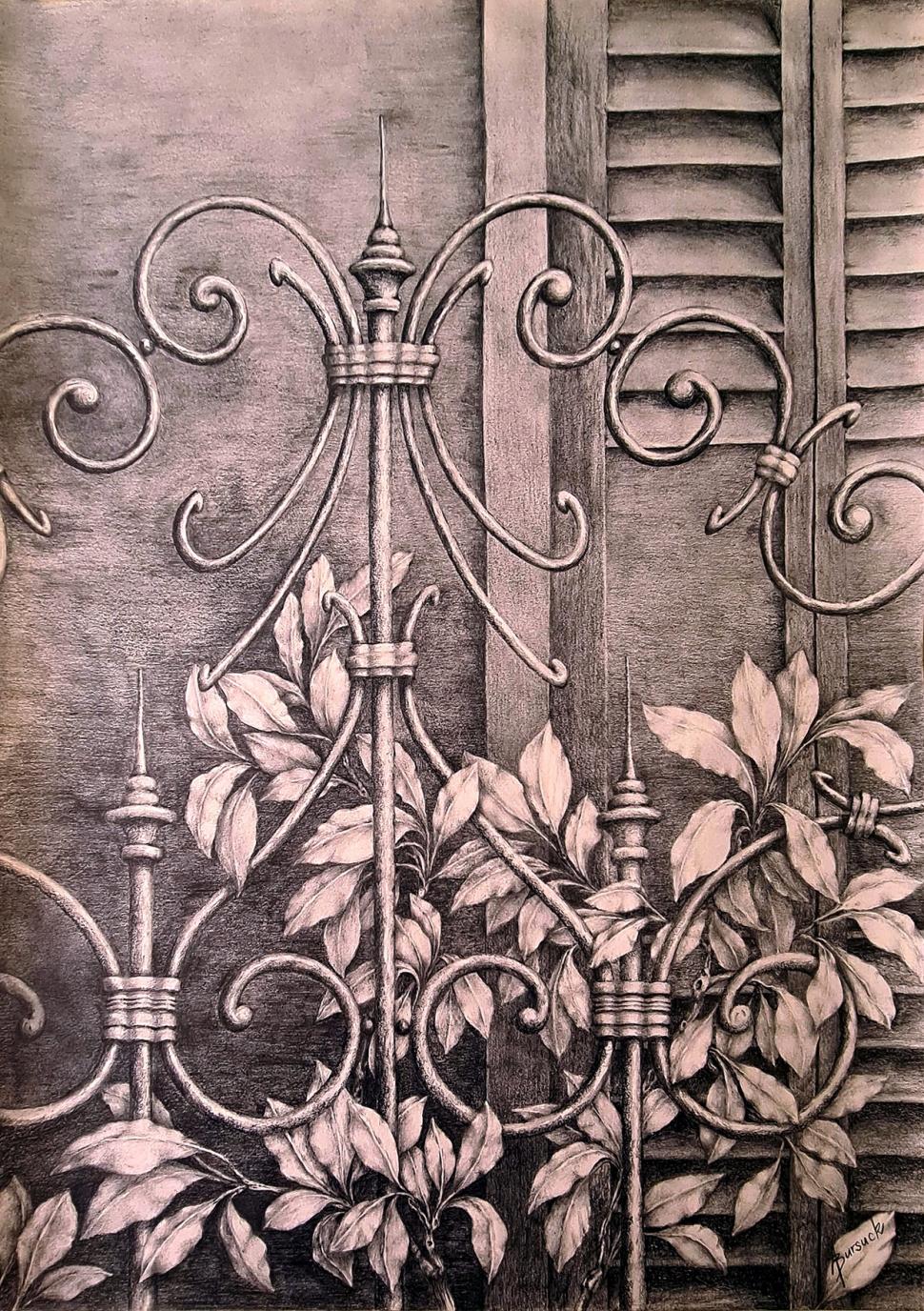 PREMIO FOMENTO. Referencias a las culturas originarias se registran en “Shalakas”, una creación del santiagueño José Eduardo Collado.