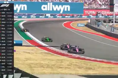 Franco Colapinto desobedeció una orden de Alpine y superó a Gasly en el GP de Estados Unidos