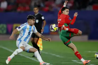 La Selección Sub-20 perdió 2-0 frente a Marruecos