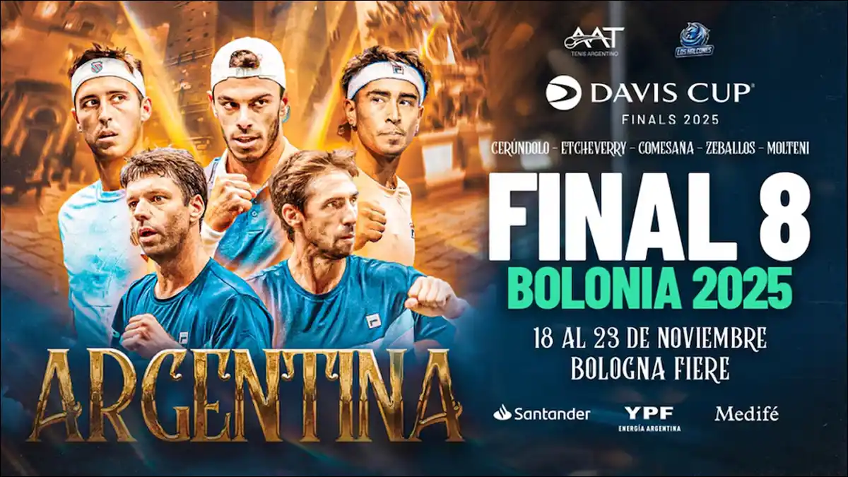 CONFIANZA TOTAL. Javier Frana apostó por el mismo grupo que superó a Países Bajos para disputar el Final 8 de la Copa Davis en Bolonia.