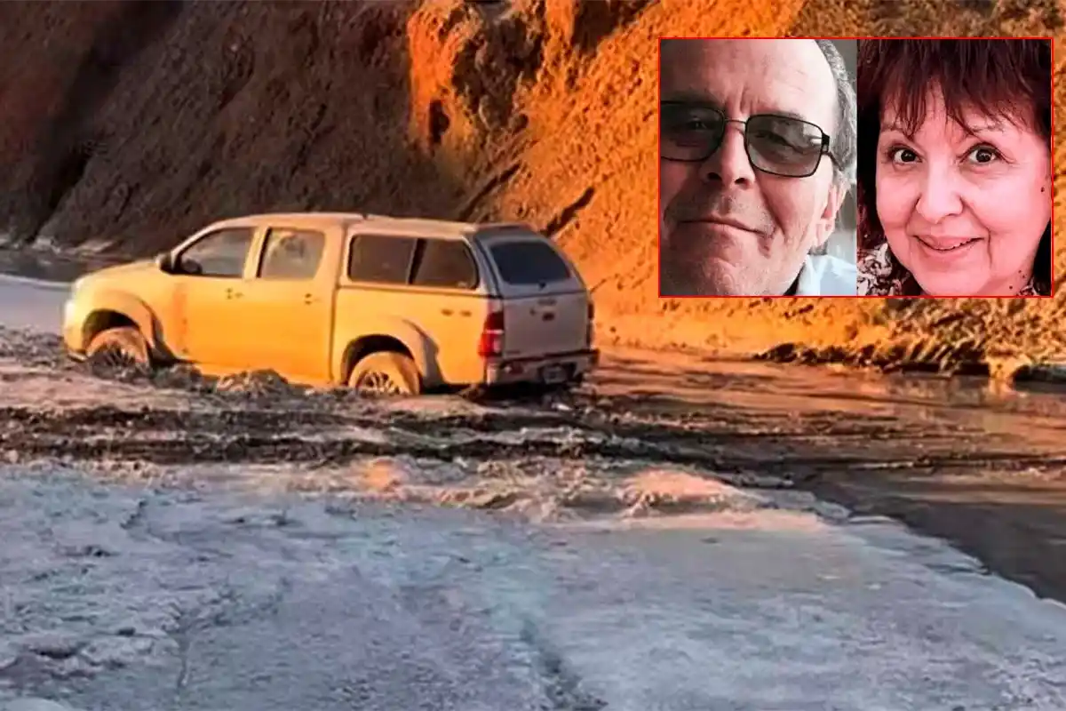 Jubilados desaparecidos en Chubut: qué encontraron dentro de la camioneta