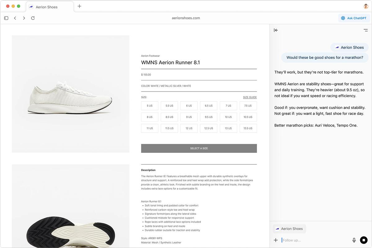 ChatGPT Atlas, el nuevo navegador con intligencia artificial
