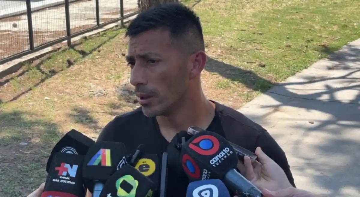 ENOJO. Acosta rompió el silencio y no se guardó nada, tras la práctica del Decano.