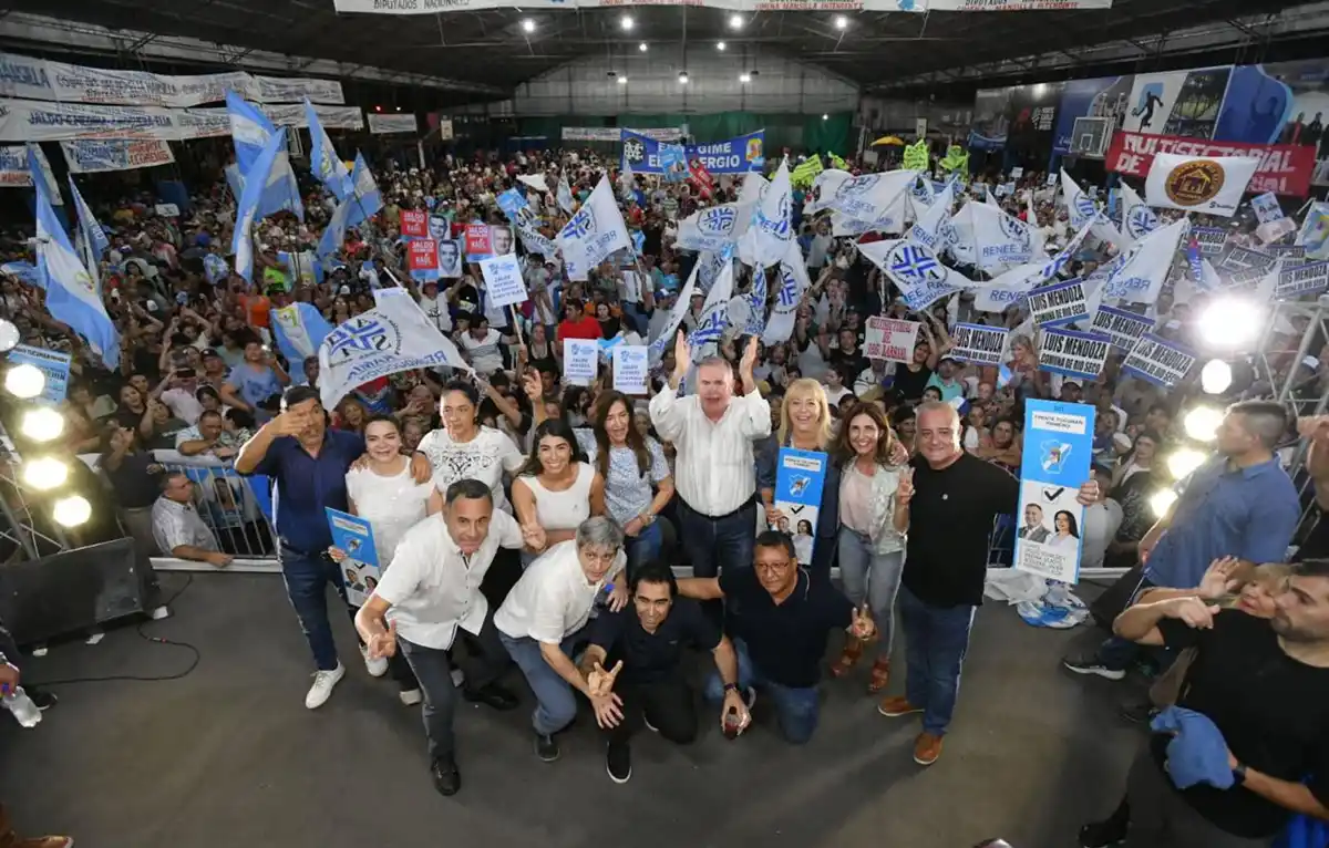 Jaldo encabezó un acto en Aguilares