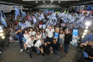 Jaldo encabezó un acto en Aguilares