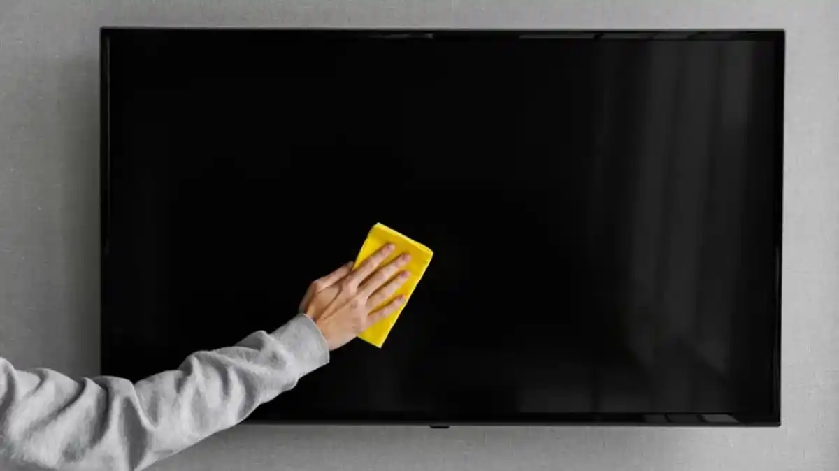 El truco infalible para limpiar la pantalla del televisor sin dañarla, según los expertos