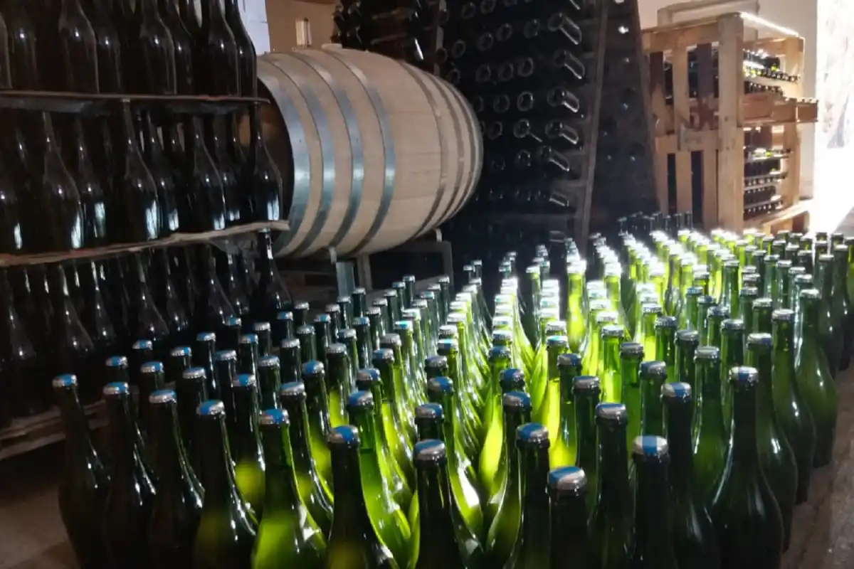 ESPUMANTES. Chico Zossi produjo unas 1.000 botellas por añada y pretende llegar a las 2.000. 