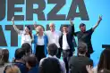 Kicillof, Massa y Grabois cerraron la campaña del peronismo bonaerense con fuertes críticas a Milei
