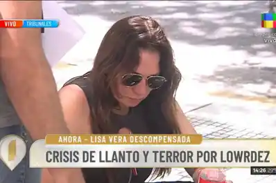 Lissa Vera se descompensó tras denunciar al ex novio de Lourdes Fernández