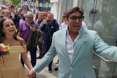 Matías Alé se casó por civil con Martina Vignolo en Mar del Plata: ¿cuándo es la boda por iglesia?
