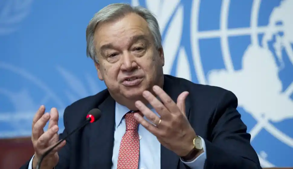 El secretario general de la ONU, António Guterres