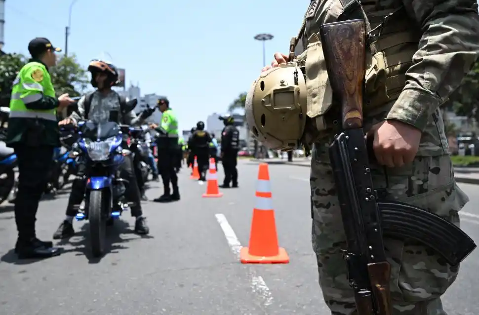 MILITARIZADA. El estado de emergencia en Lima y el Callao rige desde ayer.  