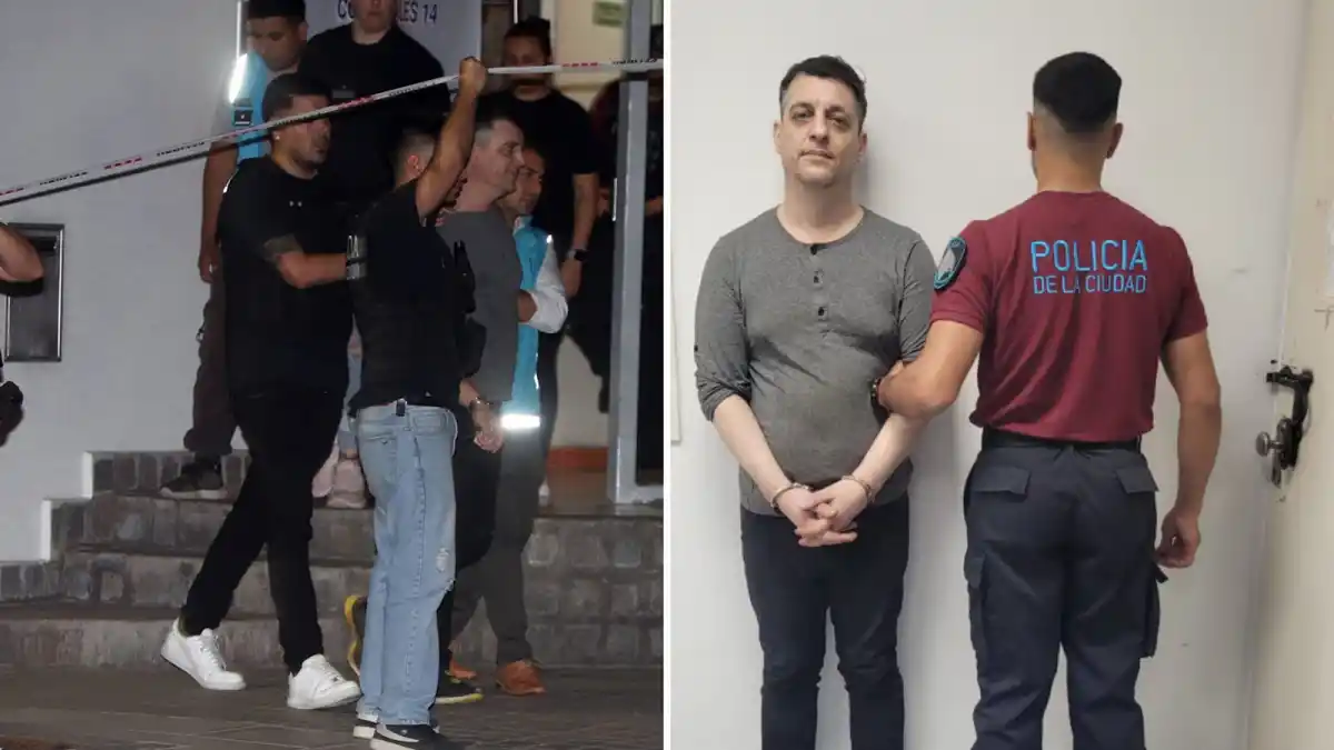 Cómo detuvieron al ex novio de Lourdes Fernández