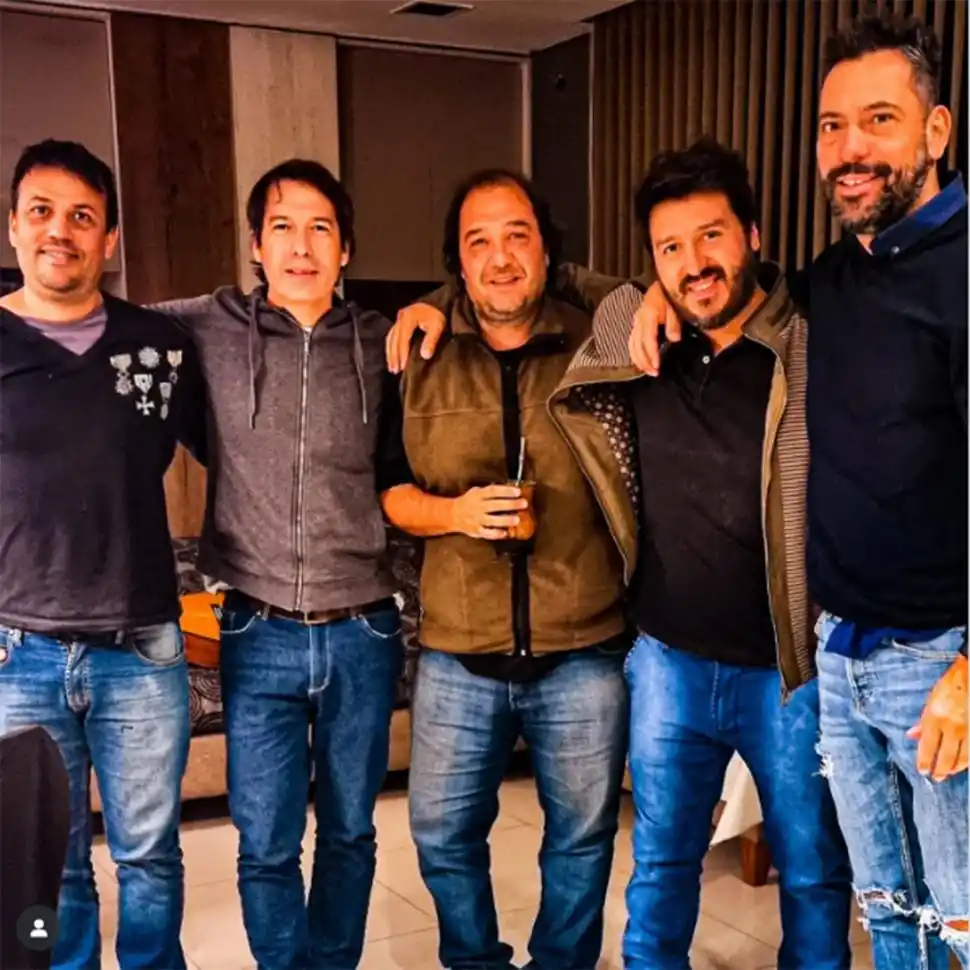 LO BIGUASES. La banda se reencontró para volver a hacer folclore norteño.