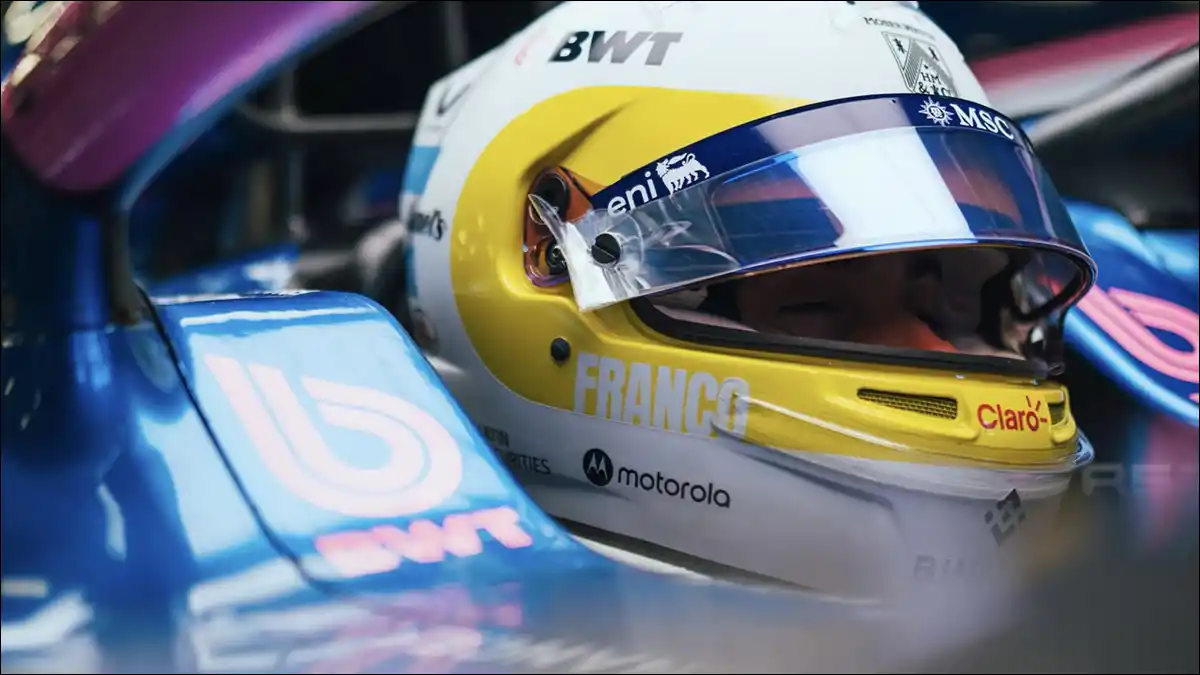 SIN MARGEN DE ERROR. Franco Colapinto volvió a exigirse al máximo con el Alpine, pero el auto no respondió y partirá desde el último lugar en el Gran Premio de México.