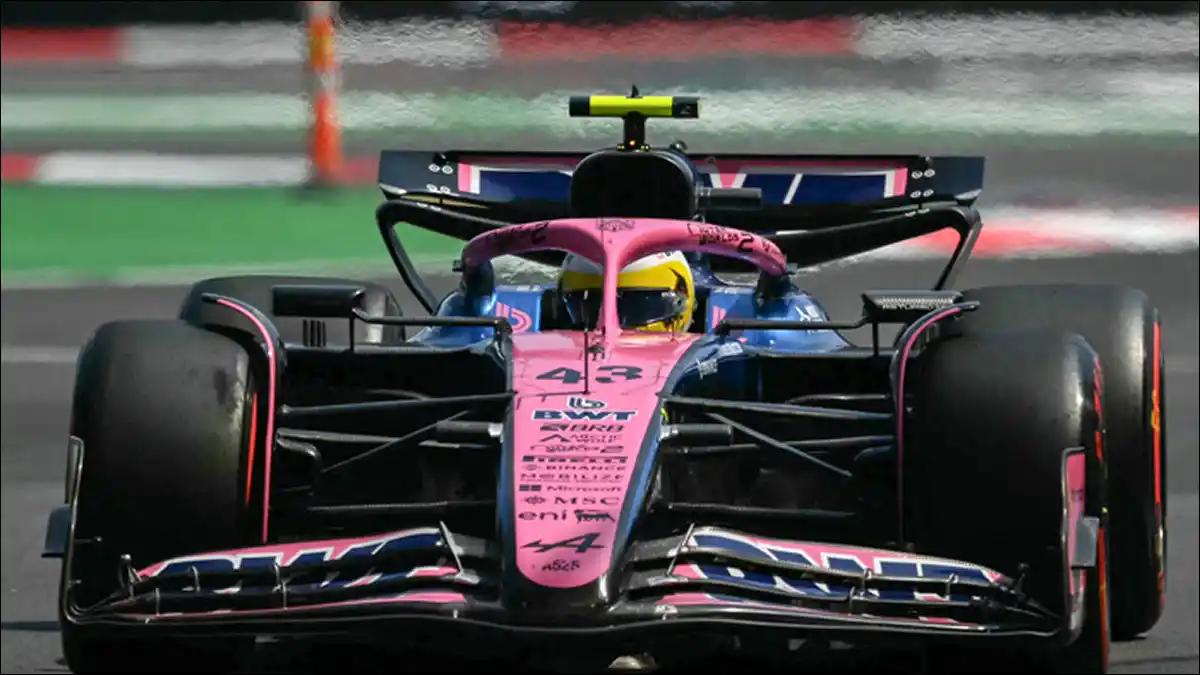 EN ACCIÓN. El bonaerense concluyó 16° con Alpine en el GP de México, en una jornada que tuvo a Lando Norris como gran protagonista.