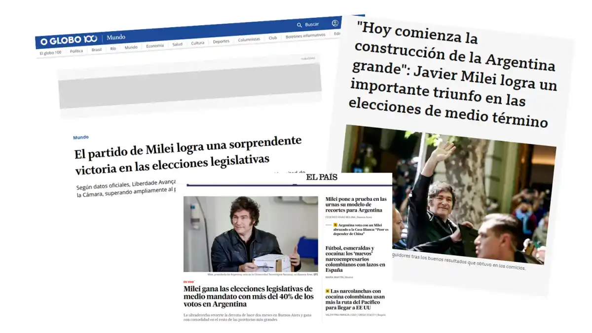 Sorpresa: así reflejaron los diarios del mundo la victoria del Gobierno en las elecciones legislativas