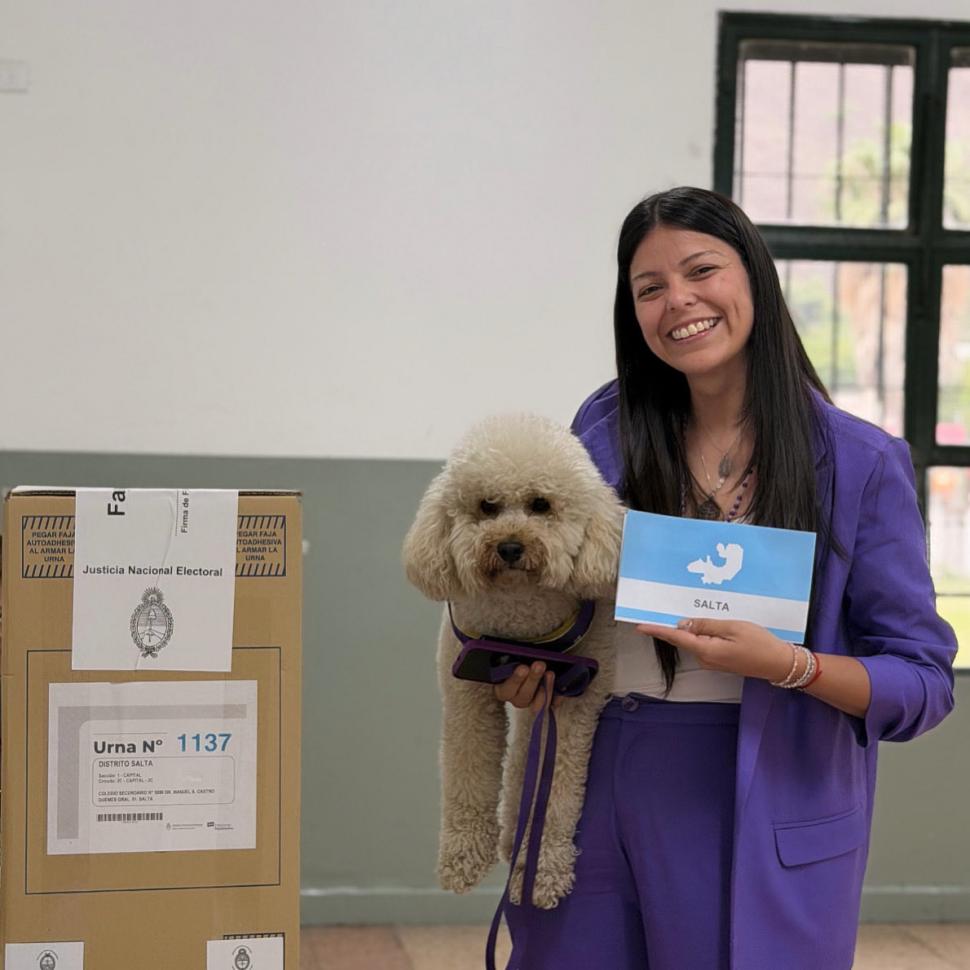 EN SALTA. Emilia Orozco resultó senadora electa.