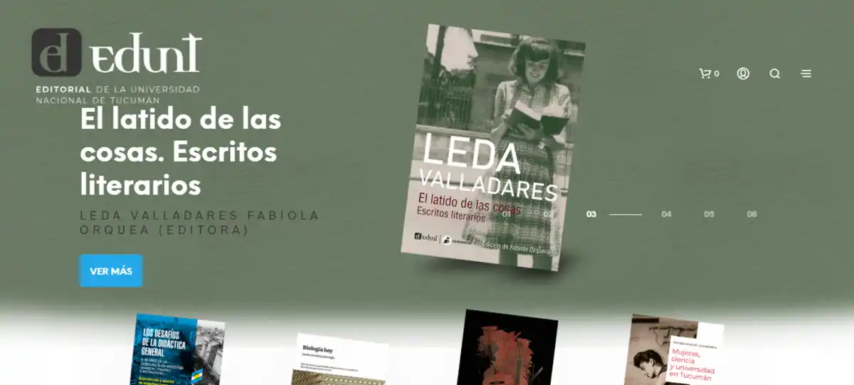 BIBLIOTECA DIGITALIZADA. Los libros de la UNT están ahora a un clic de distancia para todo el país. / EDUNT
