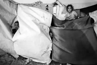 “Un poco de vida” entre los escombros de Ciudad de Gaza