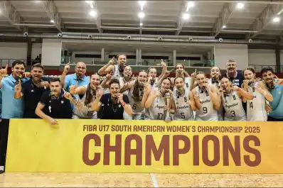 La Selección Argentina femenina U17 de básquet brilló en Asunción y se coronó campeona invicta del Sudamericano