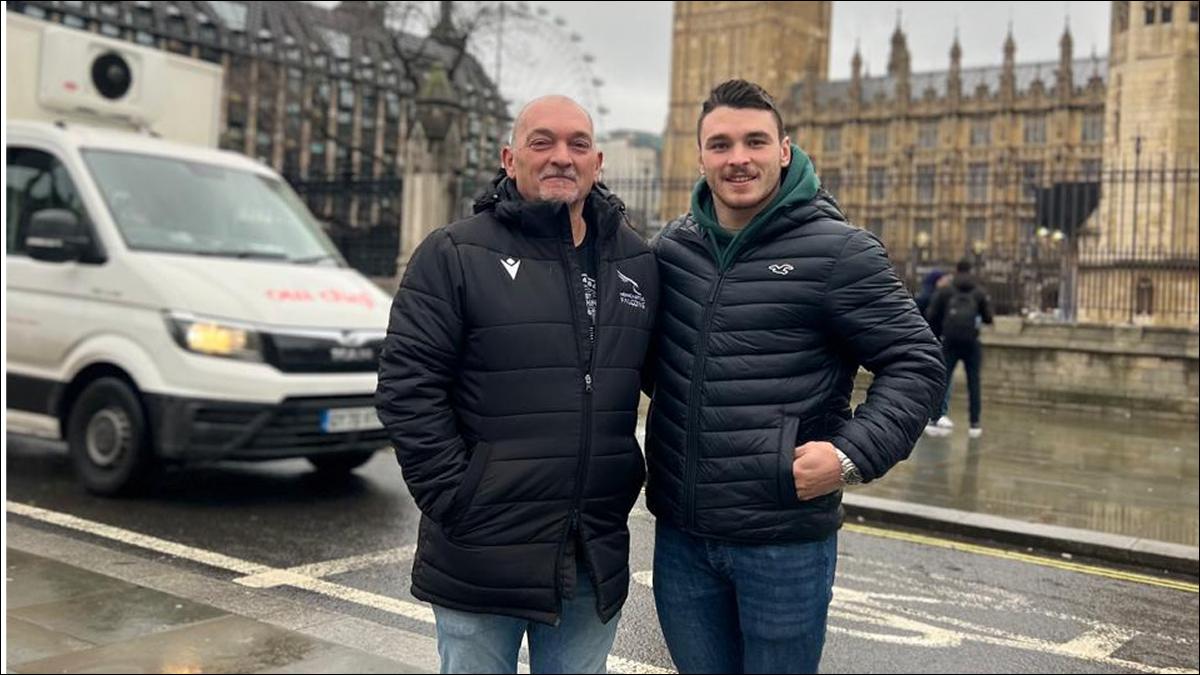 EL LEGADO. Su papá, el hombre detrás de las frases que lo acompañan desde siempre y le recuerdan por qué juega.