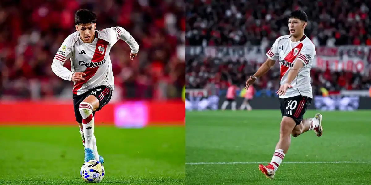 PROMESAS QUE ILUSIONAN. Cristian Jaime pelea por un lugar entre los titulares, mientras Juan Cruz Meza despierta interés en clubes de Europa.