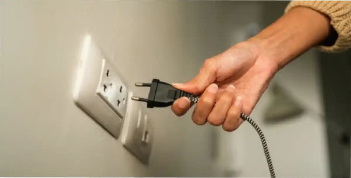 El electrodoméstico que tenés que desechufar antes de salir. 