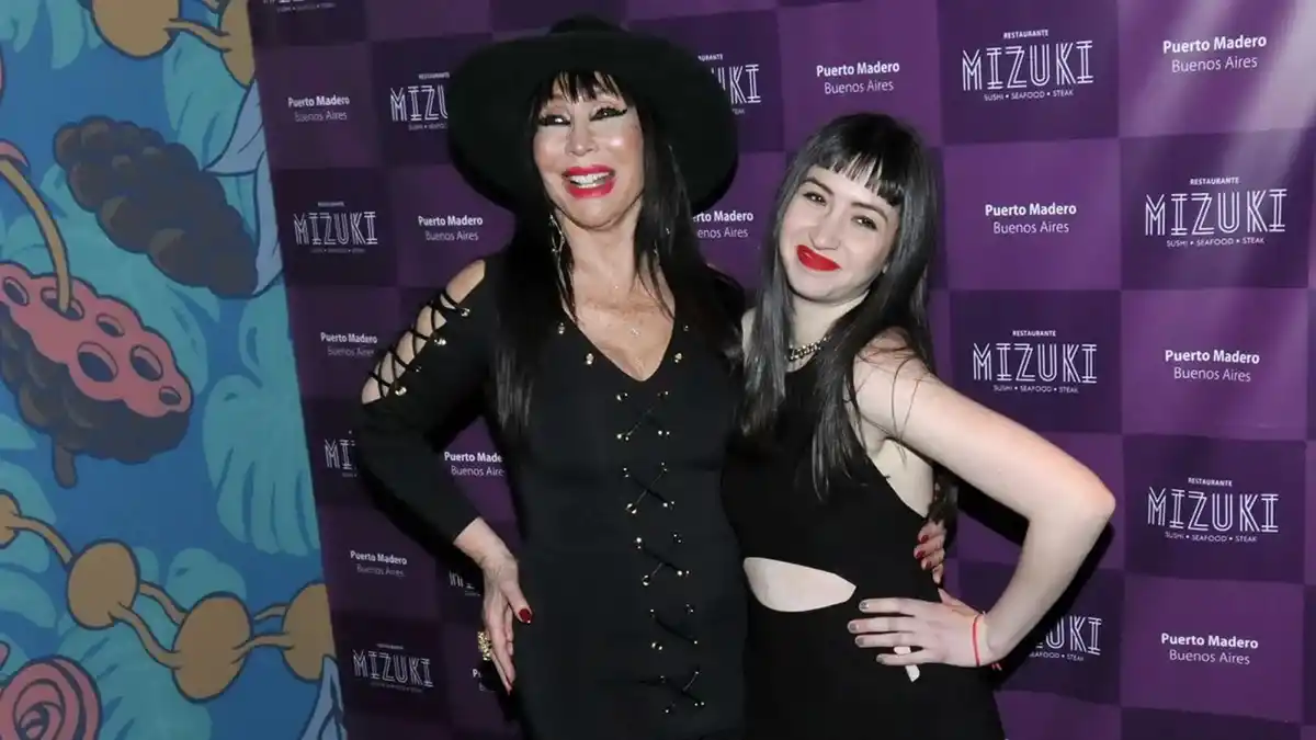 Sofía Gala interpreta a Moria Casán durante su juventud