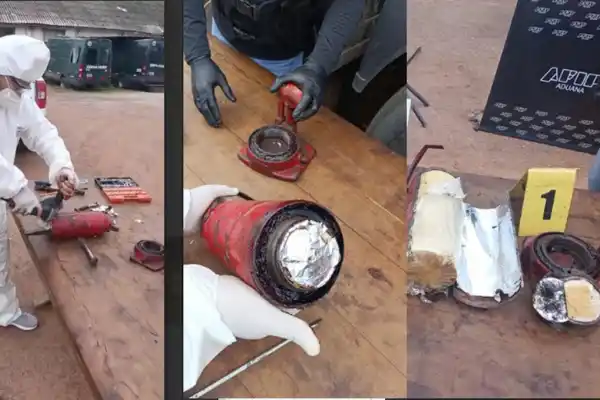 Santiago del Estero: escondió más de 5 kilos de cocaína dentro de dos gatos hidráulicos