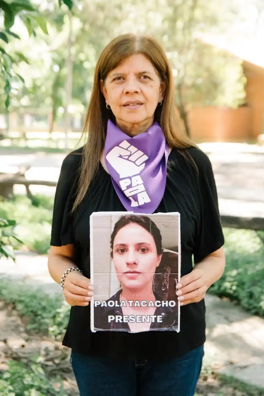 MIRADA DOCUMENTAL. Mariela, la madre de Paola Tacacho, fue grabada por Paula Scarzo.