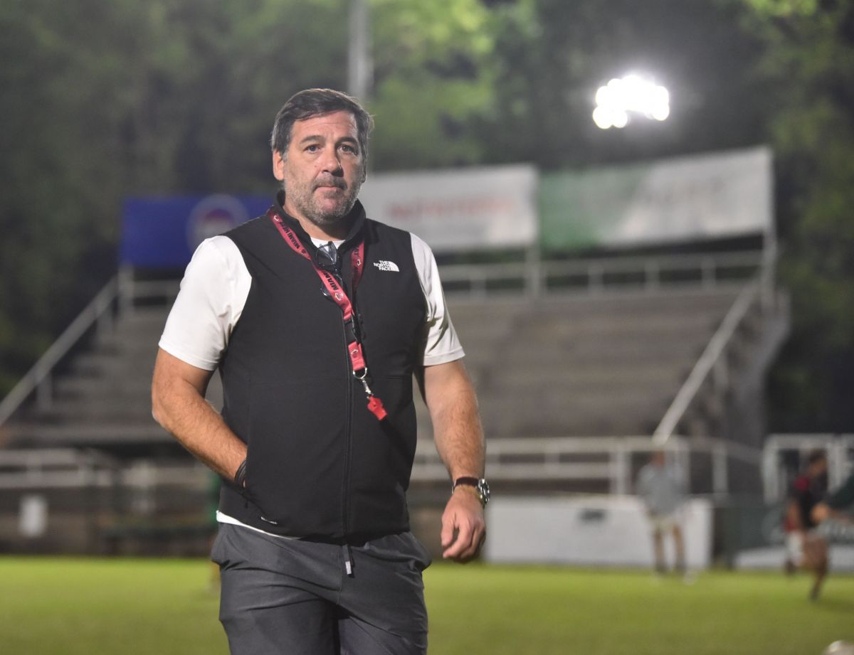 Hernán Macome, entrenador de Tucumán Rugby.