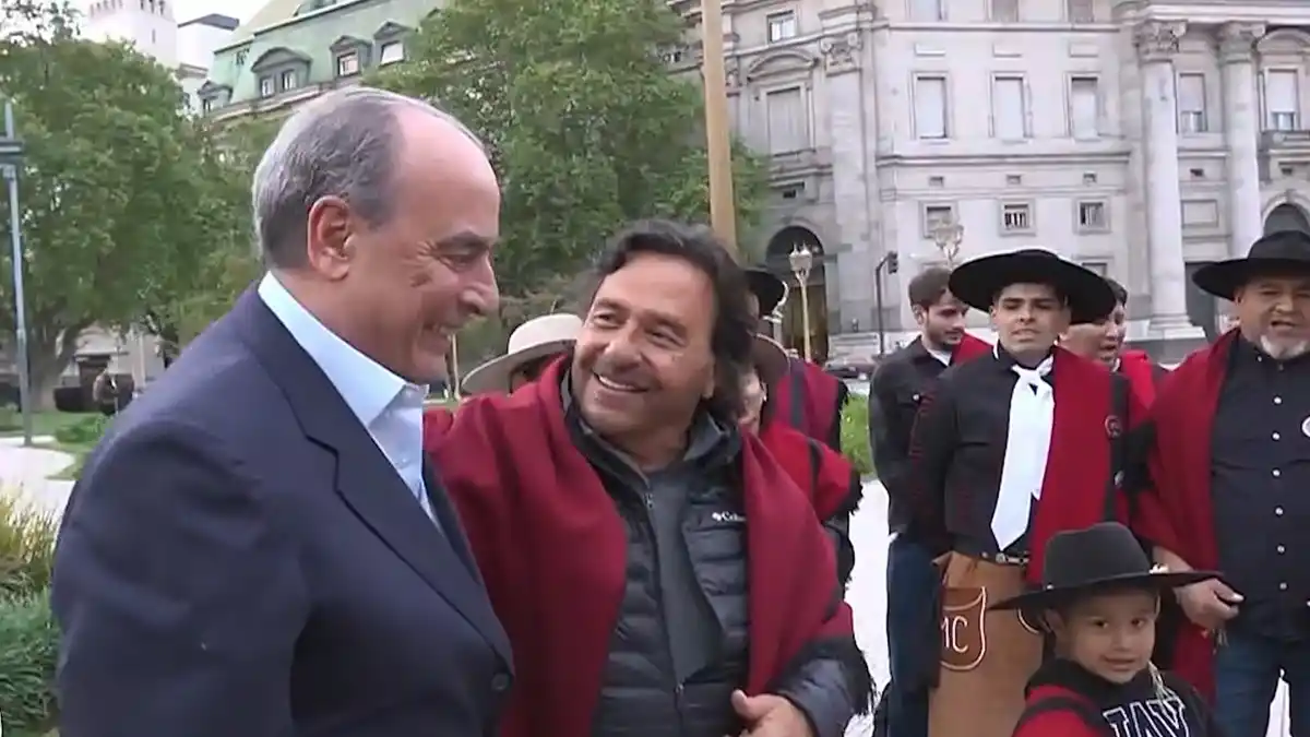 Guillermo Francos y Gustavo Sáenz.