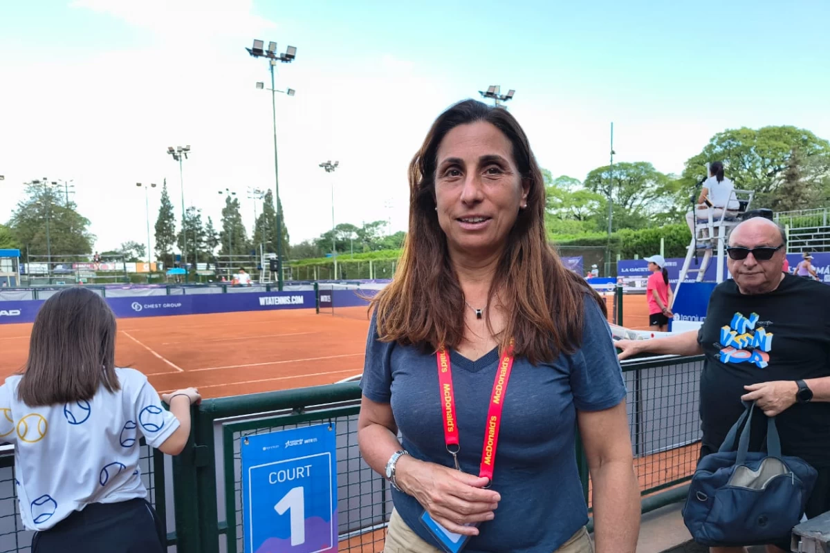 PROYECTO DEFINIDO. Labat dejó en claro que el gran objetivo es que varias tenistas argentinas puedan llegar a integrar el top 100 mundial.