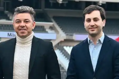 Di Carlo asumió como presidente de River y lanzó una fuerte crítica: “no nos representa”