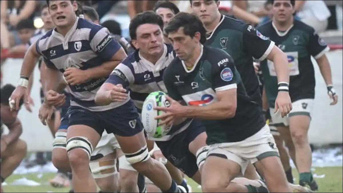 HABLA EL CAPITÁN. Jorge Domínguez analizó la final ante Natación y Gimnasia y destacó el trabajo y la fortaleza mental del equipo.