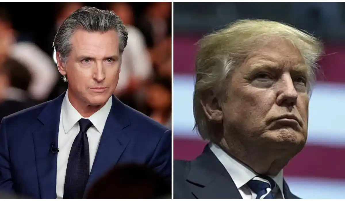 La particular forma en que el gobernador de California celebró las victorias demócratas en EEUU