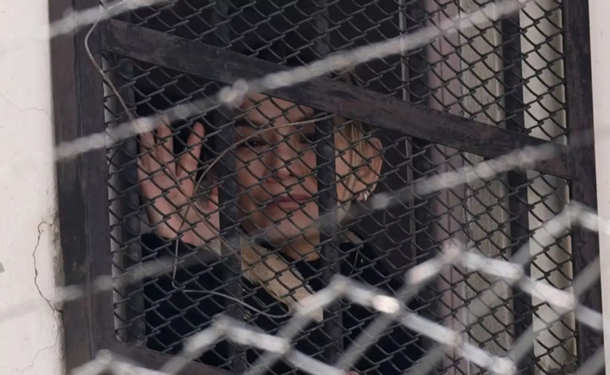 PRESA. La ex mandataria estuvo cinco años en una prisión en La Paz. 