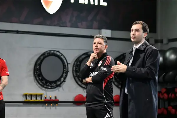 El plan que tiene Stefano Di Carlo, presidente de River: un equipo campeón, un estadio gigante y proyección mundial