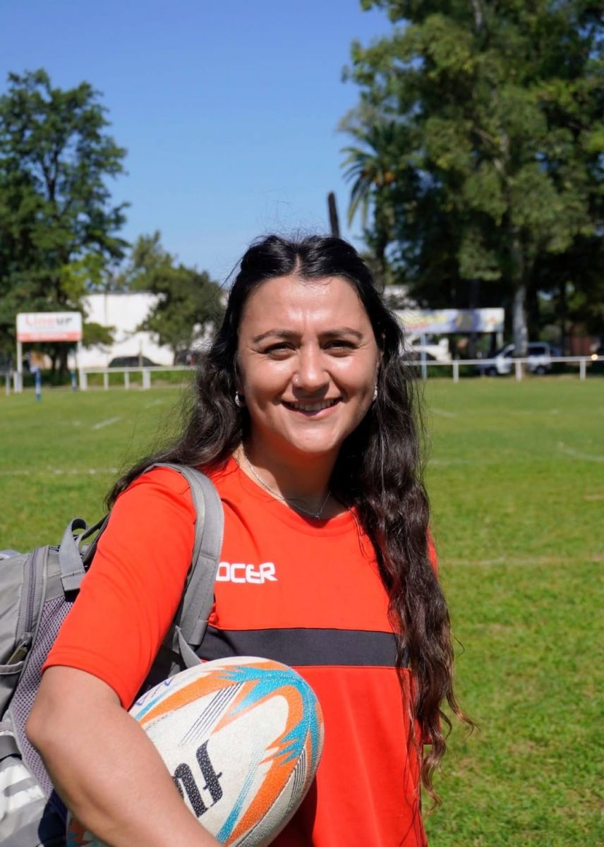 Silvana Castro, entrenadora de Las Naranjas.
