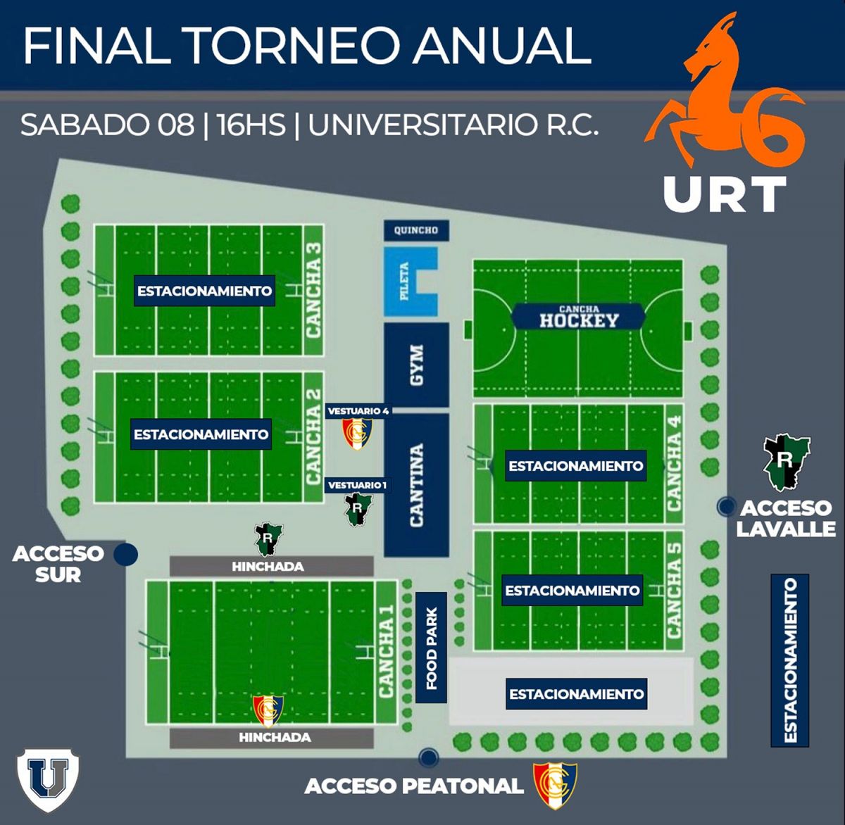 Todo listo para la final del Regional del NOA en Universitario: horario, accesos y servicios