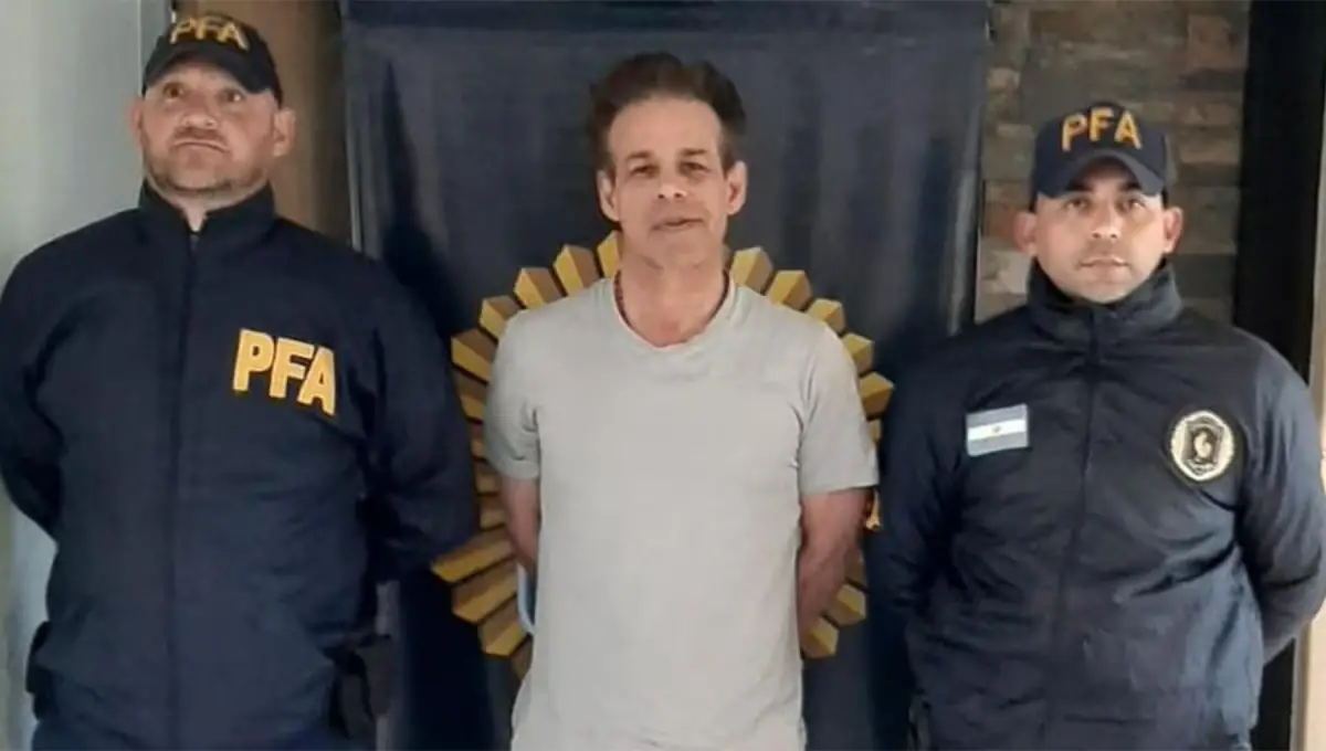 EN NEUQUÉN. Machado fue detenido en 2021 cuando intentaba tomar un vuelo hacia Buenos Aires.