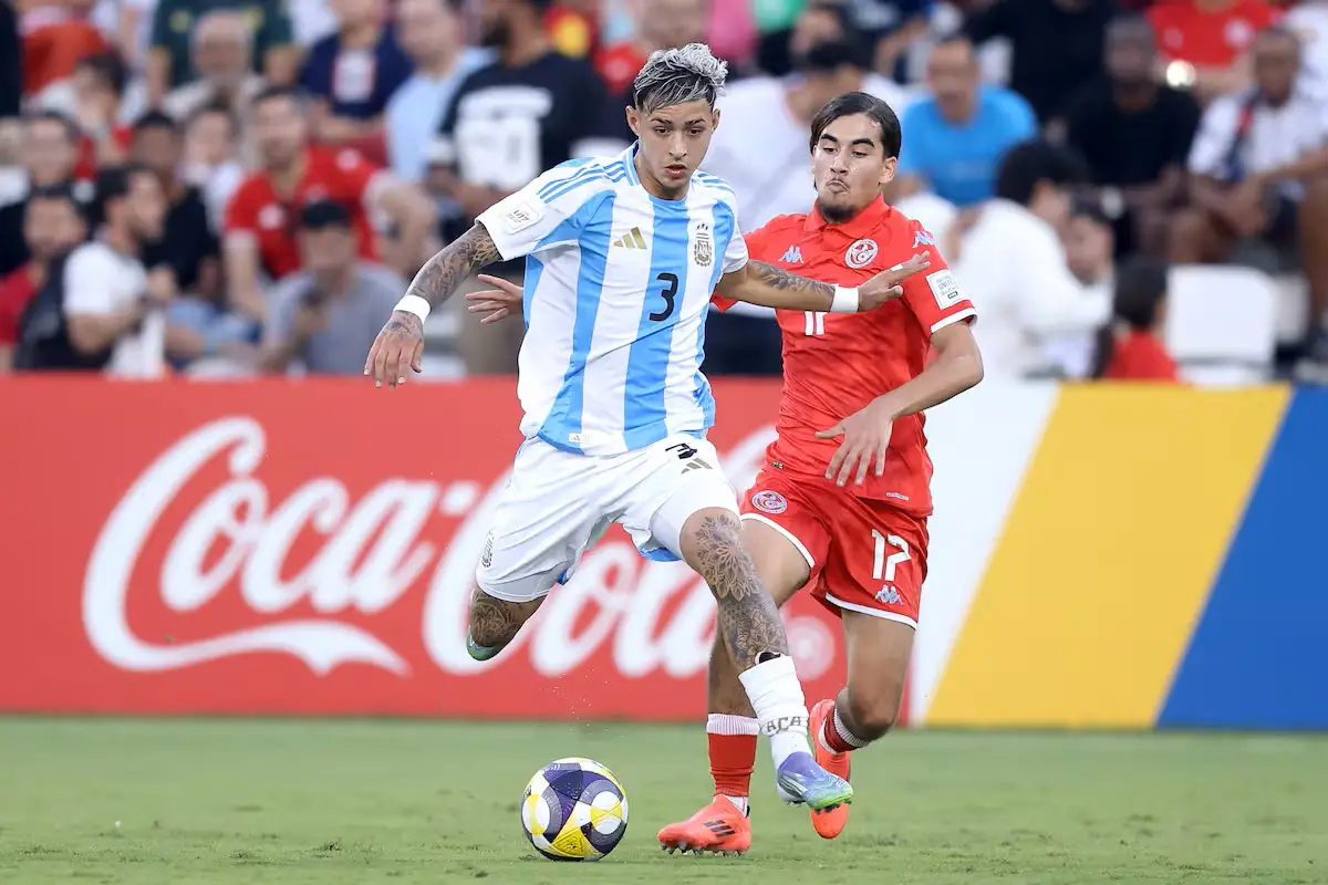 TRIUNFO Y CLASIFICACIÓN. La Selección Argentina Sub 17 venció a Túnez y selló su boleto a la próxima fase.